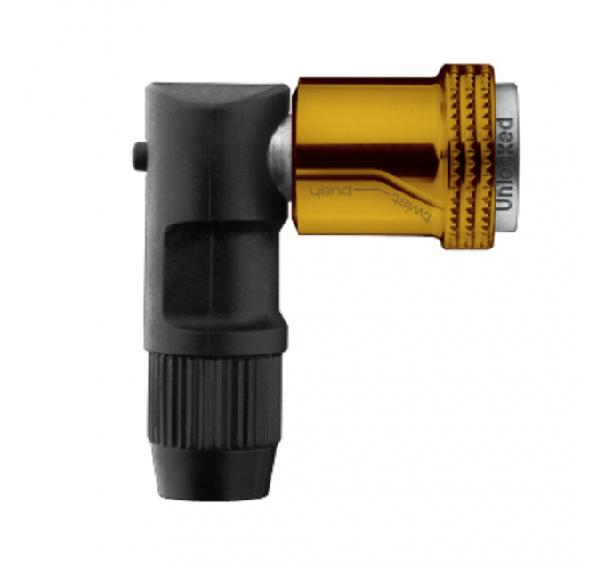 Адаптер насоса Birzman Push & Twist Valve Head Gold