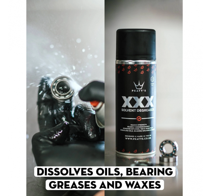 Дегризер обезжириватель Peaty's XXX Solvent Degreaser, 750ml