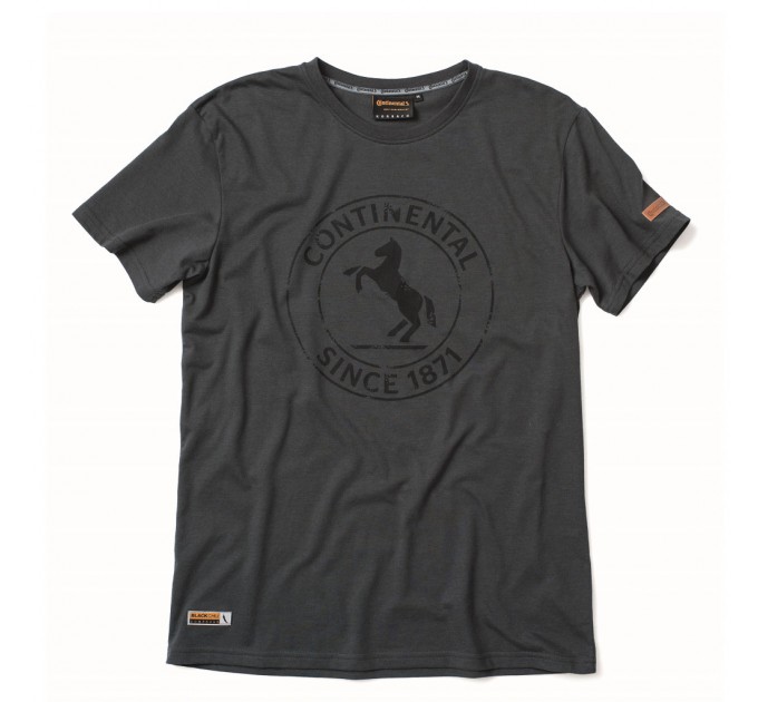 Футболка Continental Horse, L, серый