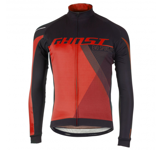 Джерси Ghost Performance Evo, Long, XL, черно-красное