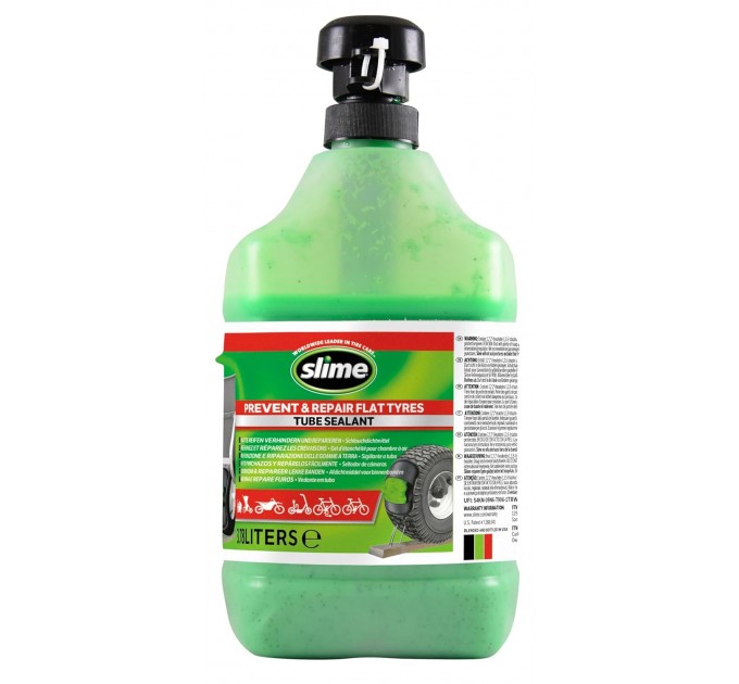 Антипрокольная жидкость для камер Slime, 3.8л