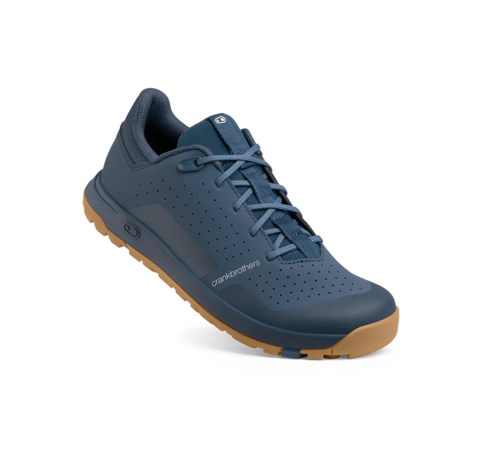 Велообувь CrankBrothers SHOES STAMP TRAIL LACE BLUE / DARK BLUE - GUM OUTSOLE 9.5