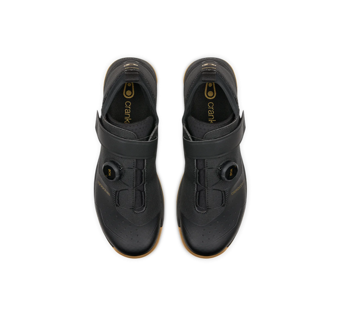 Велообувь CrankBrothers SHOES MALLET TRAIL BOA BLACK / GOLD - GUM OUTSOLE 11.5