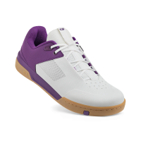 Велообувь CrankBrothers SHOES STAMP LACE WHITE / PURPLE - GUM OUTSOLE - BERNARD KERR 11.0