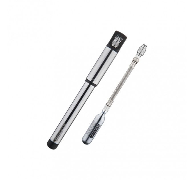 Насос Birzman Infinite ROAD с CO2, SILVER