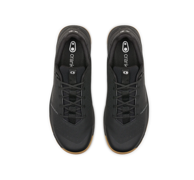 Велообувь CrankBrothers SHOES STAMP TRAIL LACE BLACK / BLACK - GUM OUTSOLE 10.5