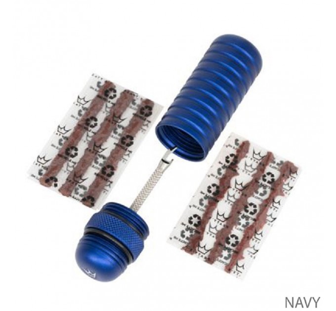 Ремкомплект для бескамерки Peaty's Holeshot Tubeless Puncture Plugger Kit, Navy