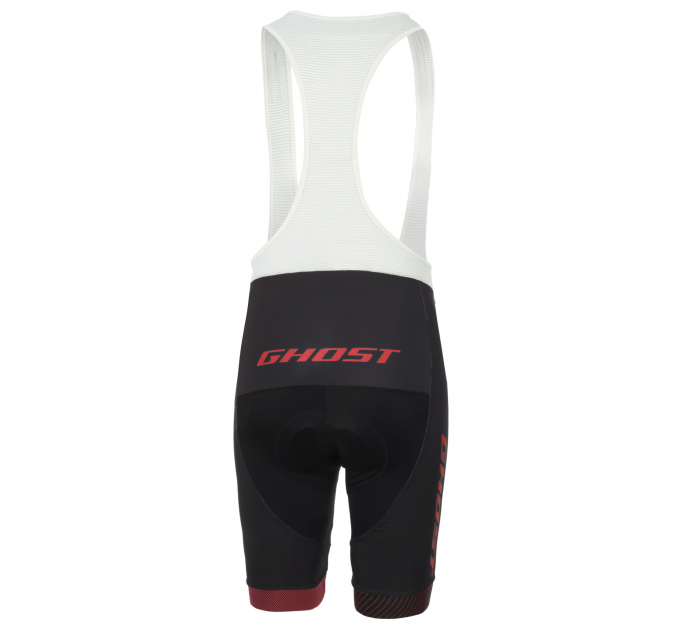 Шорты с лямками Ghost Performance Evo Bib, XXL, черно-красные