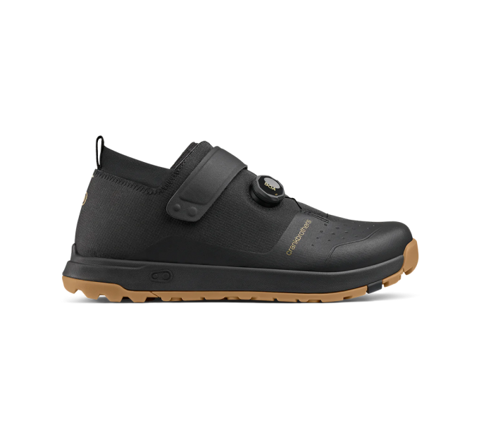 Велообувь CrankBrothers SHOES MALLET TRAIL BOA BLACK / GOLD - GUM OUTSOLE 10.0