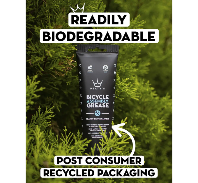 Смазка для рулевых / кареток / болтов / осей Peaty's Bicycle Assembly Grease, 100g