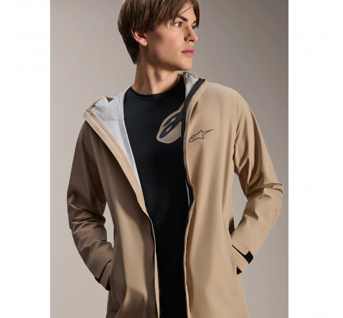 Куртка дождевик Alpinestars A-DURA RAIN JACKET LIGH BROWN, XL
