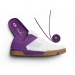 Велообувь CrankBrothers SHOES STAMP LACE WHITE / PURPLE - GUM OUTSOLE - BERNARD KERR 10.0