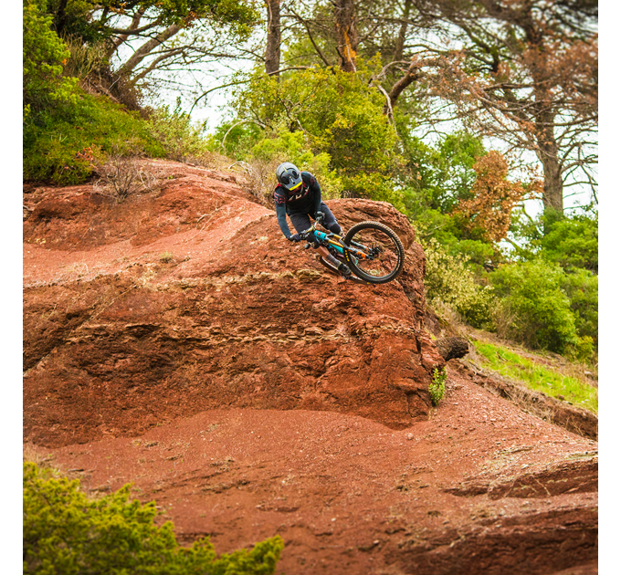 Шлем Urge Archi-Enduro серебристо оранжево белый XL (61-62см)