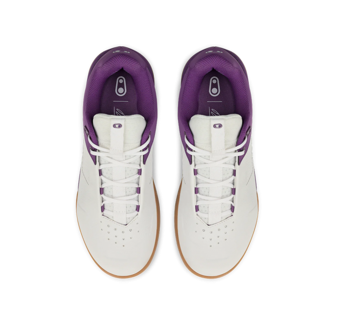 Велообувь CrankBrothers SHOES STAMP LACE WHITE / PURPLE - GUM OUTSOLE - BERNARD KERR 9.0