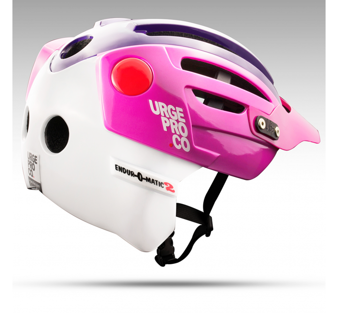 Шлем Urge Endur-O-Matic 2 розовый-фуксия-белый S/M, 54-57см