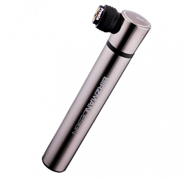 Мининасос велосипедный Birzman Mini Apogee / 120psi / серый