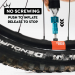 Адаптер картриджа-баллона Peaty's Holeshot CO2 Tyre Inflator Head, Slate