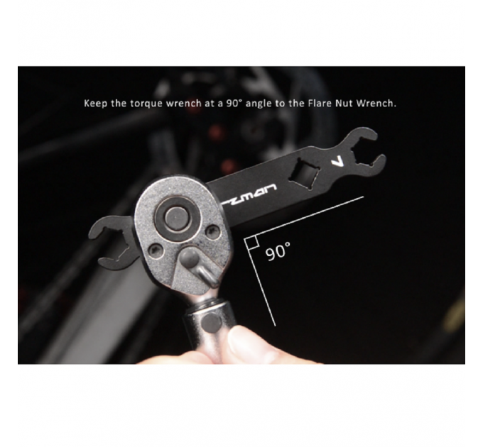 Набор для обрезки гидролинии с ключом Birzman Hydraulic Hose Cutter & Brake Wrench