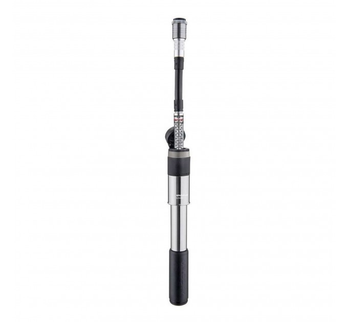 Насос велосипедный Birzman Velosity RG / ручной / 160psi / серебро