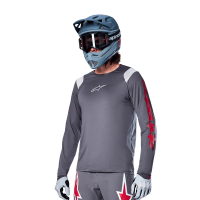 Джерси Alpinestars A-SUPRA ASTAR LS JERSEY DARK GRAY, XXL