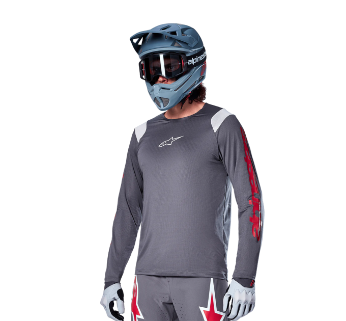 Джерси Alpinestars A-SUPRA ASTAR LS JERSEY DARK GRAY, XXL