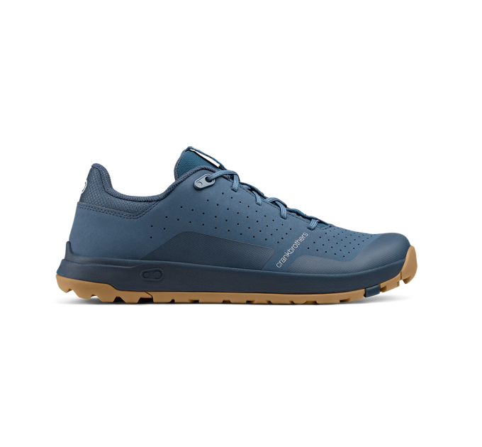 Велообувь CrankBrothers SHOES STAMP TRAIL LACE BLUE / DARK BLUE - GUM OUTSOLE 9.5