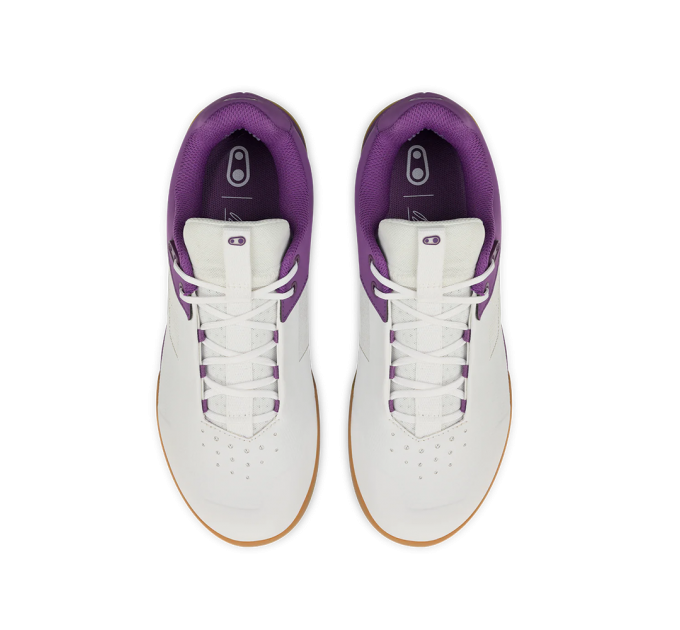 Велообувь CrankBrothers SHOES MALLET LACE WHITE / PURPLE - GUM OUTSOLE - BERNARD KERR 11.0